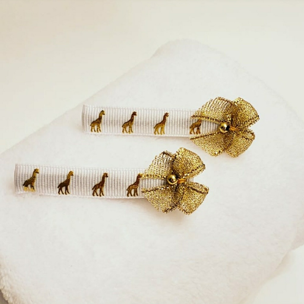 Set of 2 Handmade baby hair clips - Picture 1 of 2